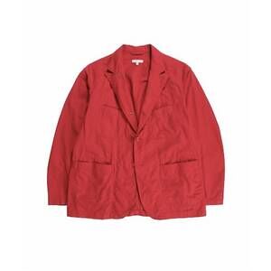 NEW ENGINEERED GARMENTS men's bedford cotton ripstop jacket in red